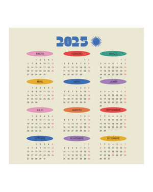 Calendar 2025