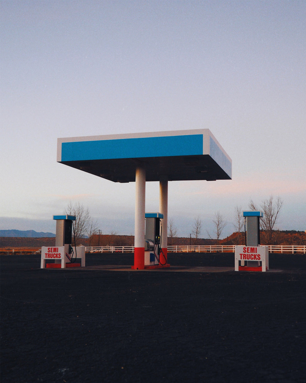GAS STATION IN THE MIDDLE OF NOWHERE